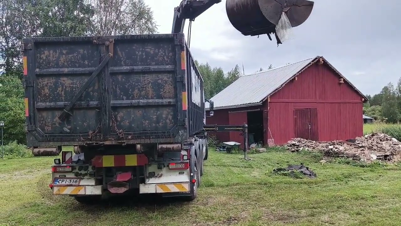 Purkujätteet viimein saadaan pois