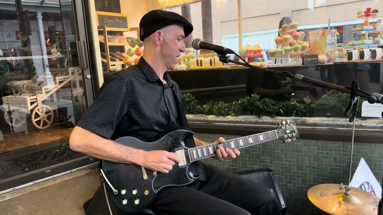 Santa Fe Storefront pickin’ Jesse Cotton Stone