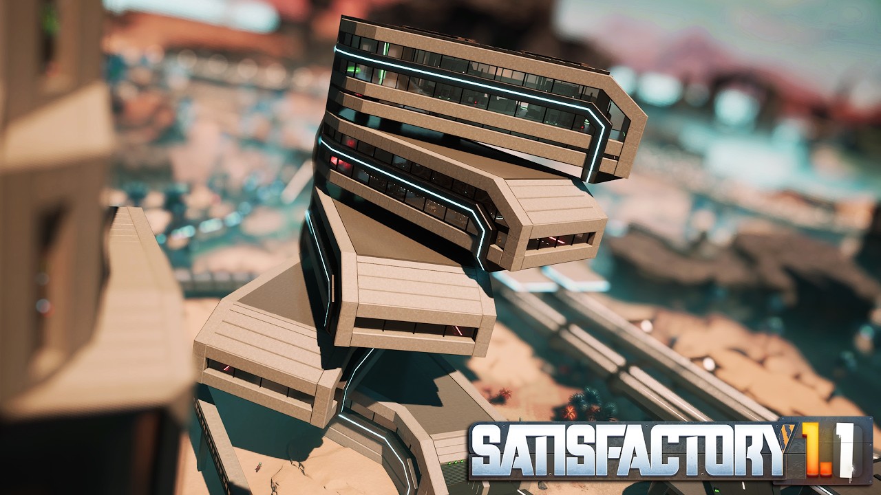 Sweet Looking Computer Factory | Satisfactory 1.1 (Ep10)