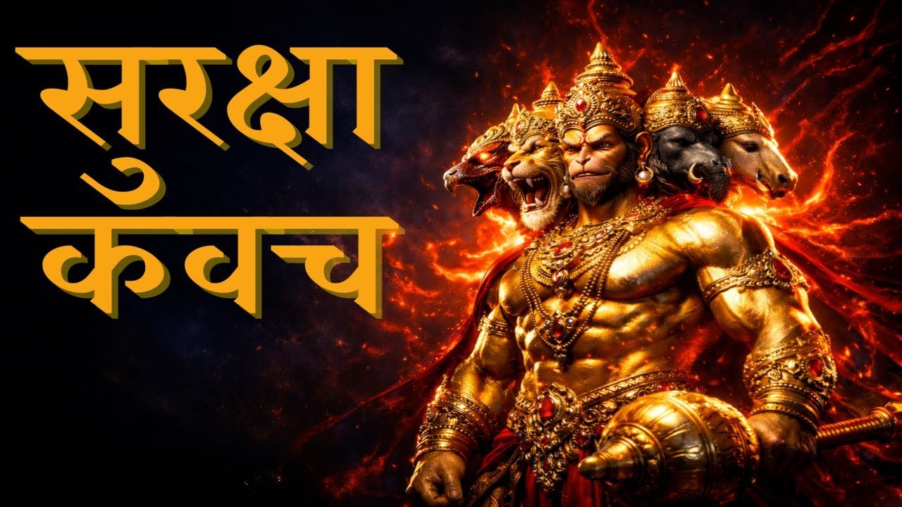 Complete Protection Shield: Powerful Panchmukhi Hanuman Mantra | Remove All Negativity