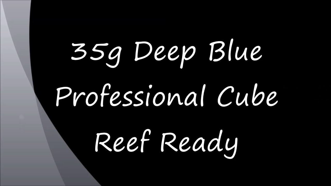 Deep Blue Professional 35 Gallon Reef-Ready Cube