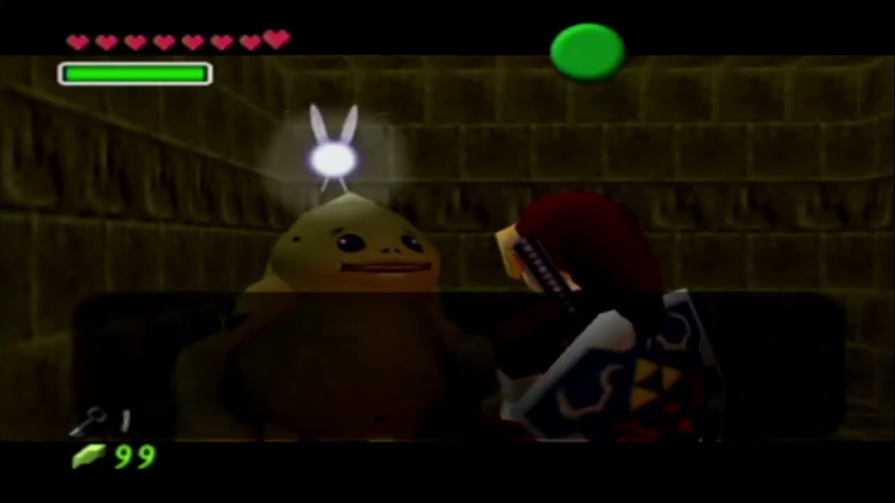 Legend of Zelda Ocarina of Time - Fiery Labyrinth