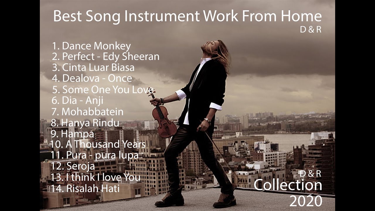instrument violin populer  disaat kerja dirumah (Work From Home)