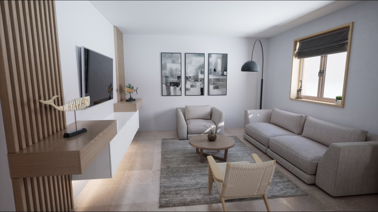 Apartment (Interactive Unreal ArchViz)