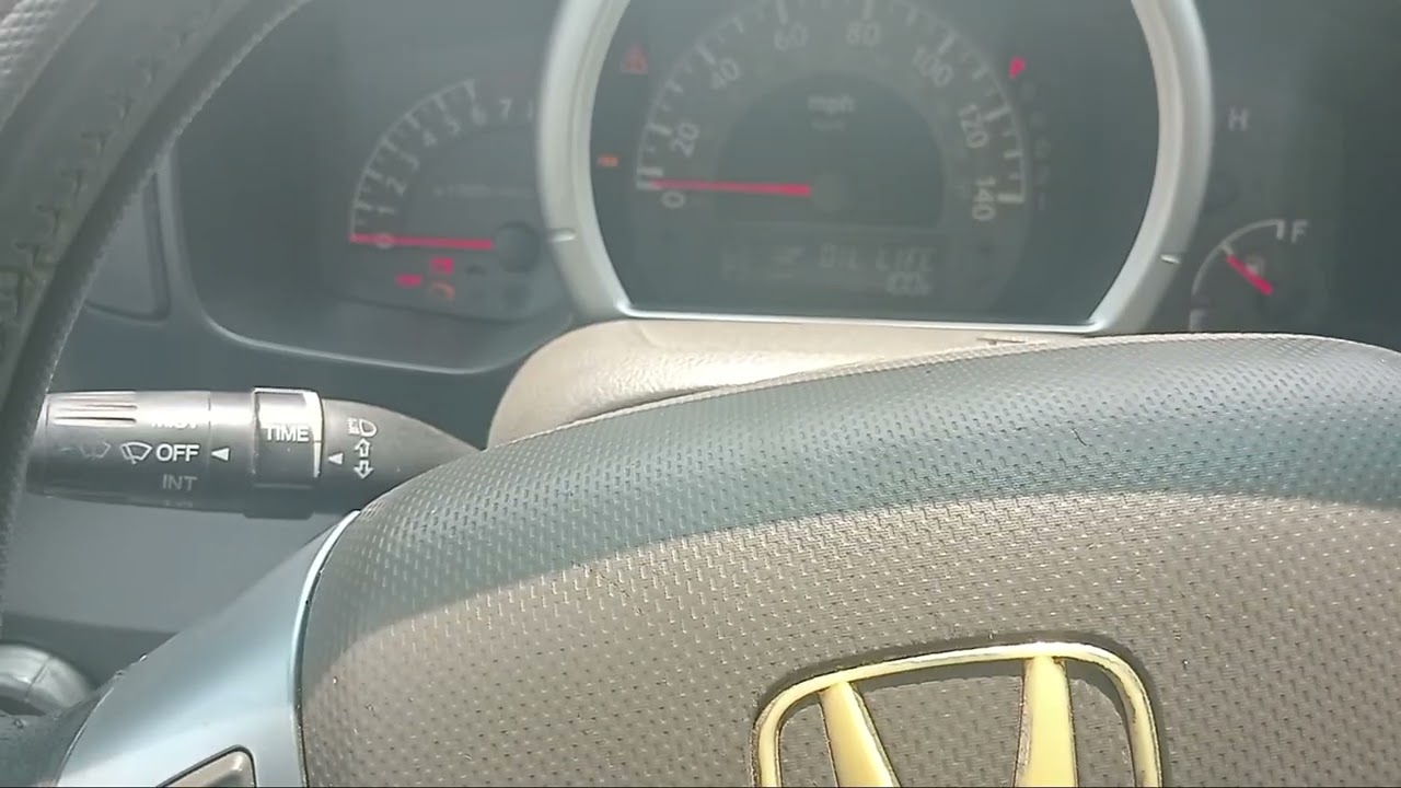 2006 to 2009 HondaRidgline oil light reset