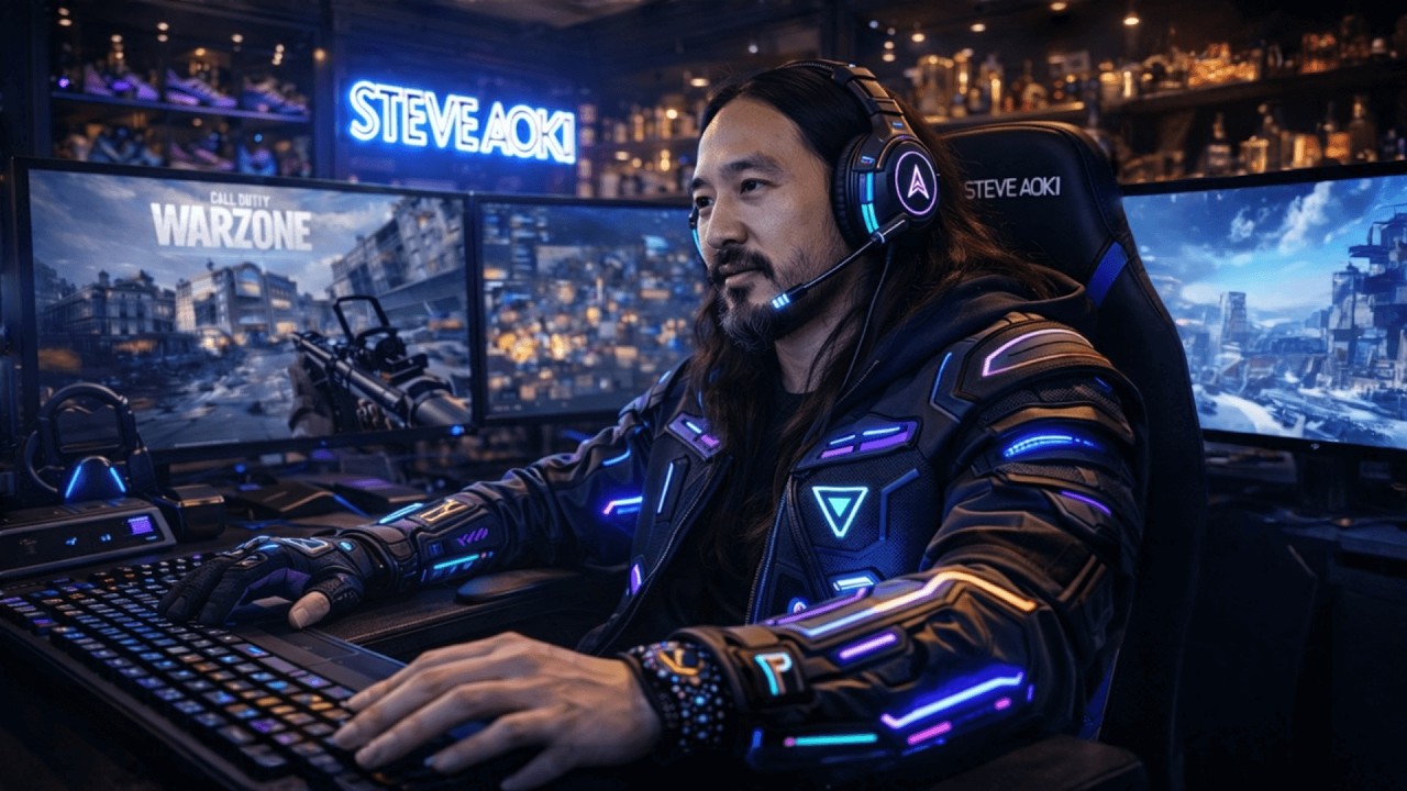 DJ Steve Aoki Can't Save His Squad on Verdansk | Warzone Gameplay
