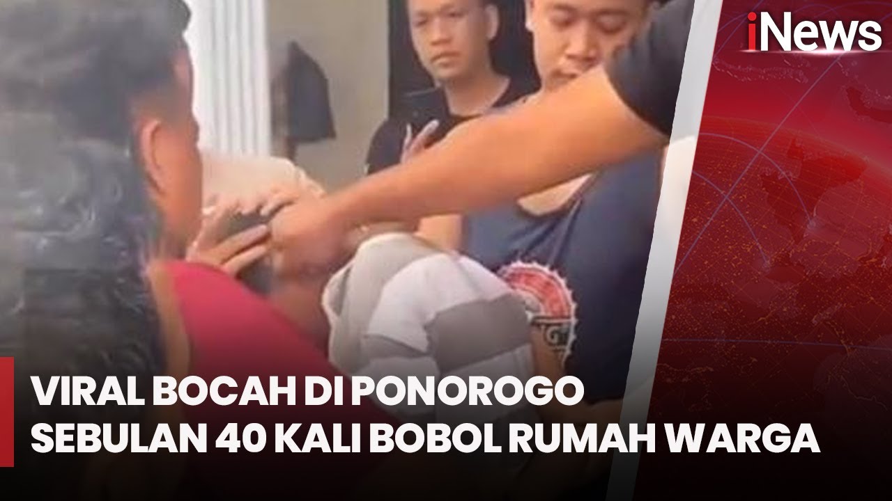Bocah 15 Tahun di Ponorogo Tertangkap Mencuri, Beraksi di 40 TKP dalam 1 Bulan - iNews Pagi 07/01