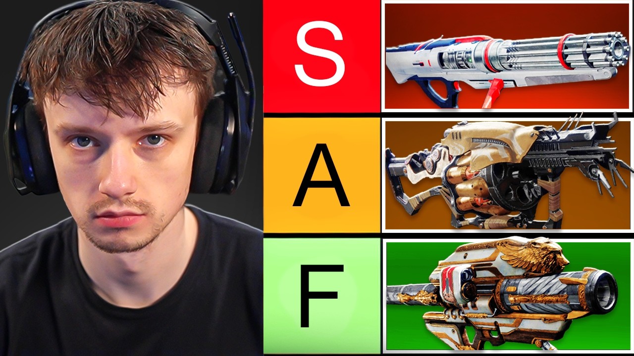 I Ranked EVERY Exotic Weapon in Destiny 2