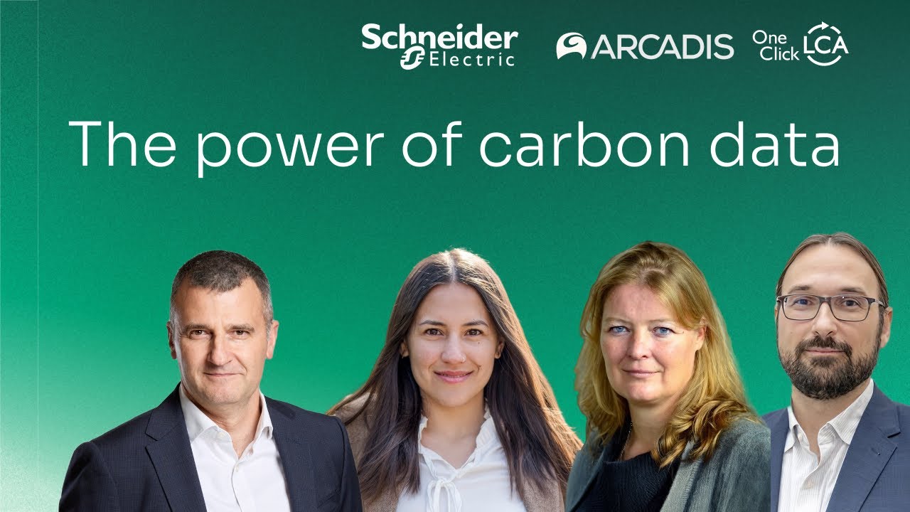 How carbon data powers smarter, low-risk assets | Schneider Electric & Arcadis