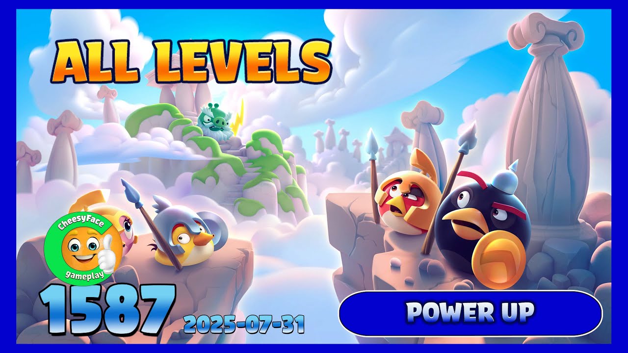 ALL LEVELS  -  HIGHEST SCORE POWER-UP in Angry Birds Friends Tournament 1587 31-07-2025