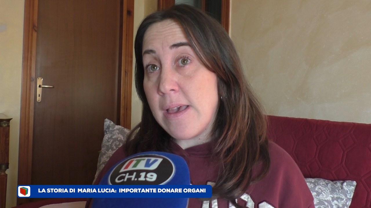 Ariano, la storia di Maria Lucia, trapiantata da 20 anni: 