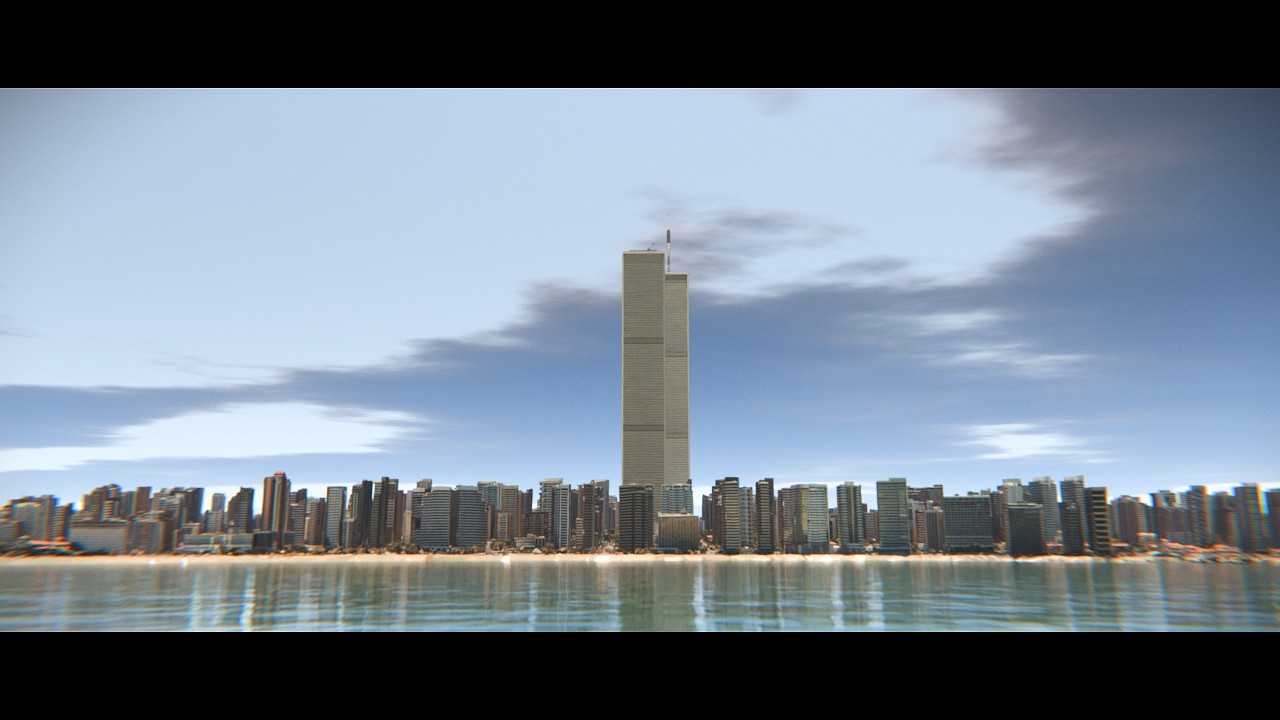 The WTC Twin Towers in Fortaleza, Brazil / Brasil