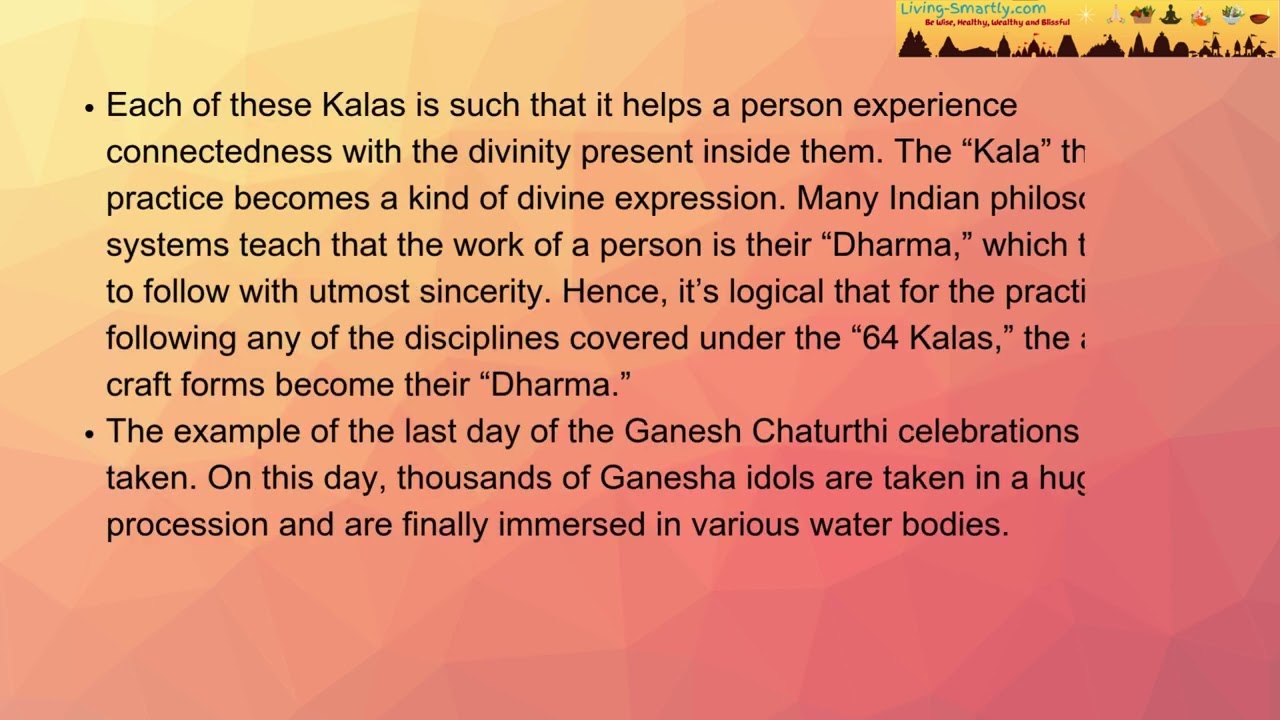 64 Kalas, And Experiencing Divinity And Happiness