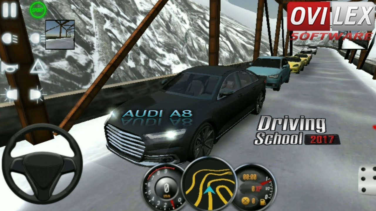 Audi A8 in Driving school 2017 ovilex Android / iOS gameplay #Techzandroid