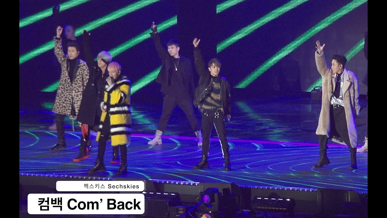 젝스키스 Sechskies[4K직캠]컴백 Com&rsquo; Back@1119 Rock Music