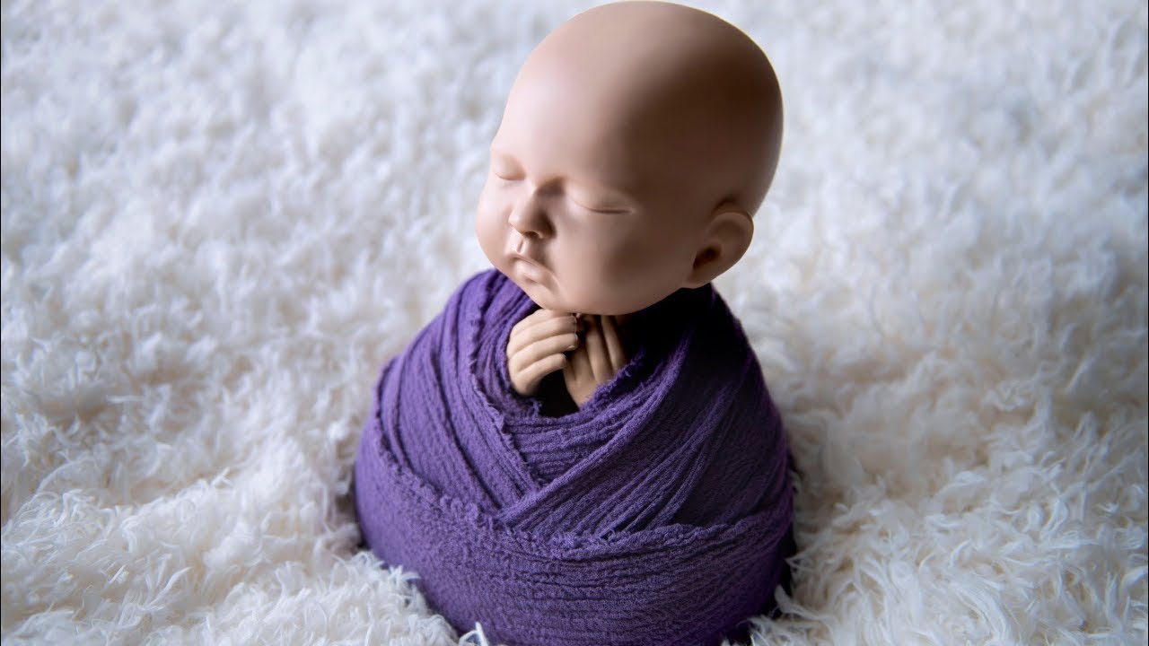 NEWBORN POTATO SACK WRAPPING AND PROP POSING TUTORIAL - Detailed VIDEO