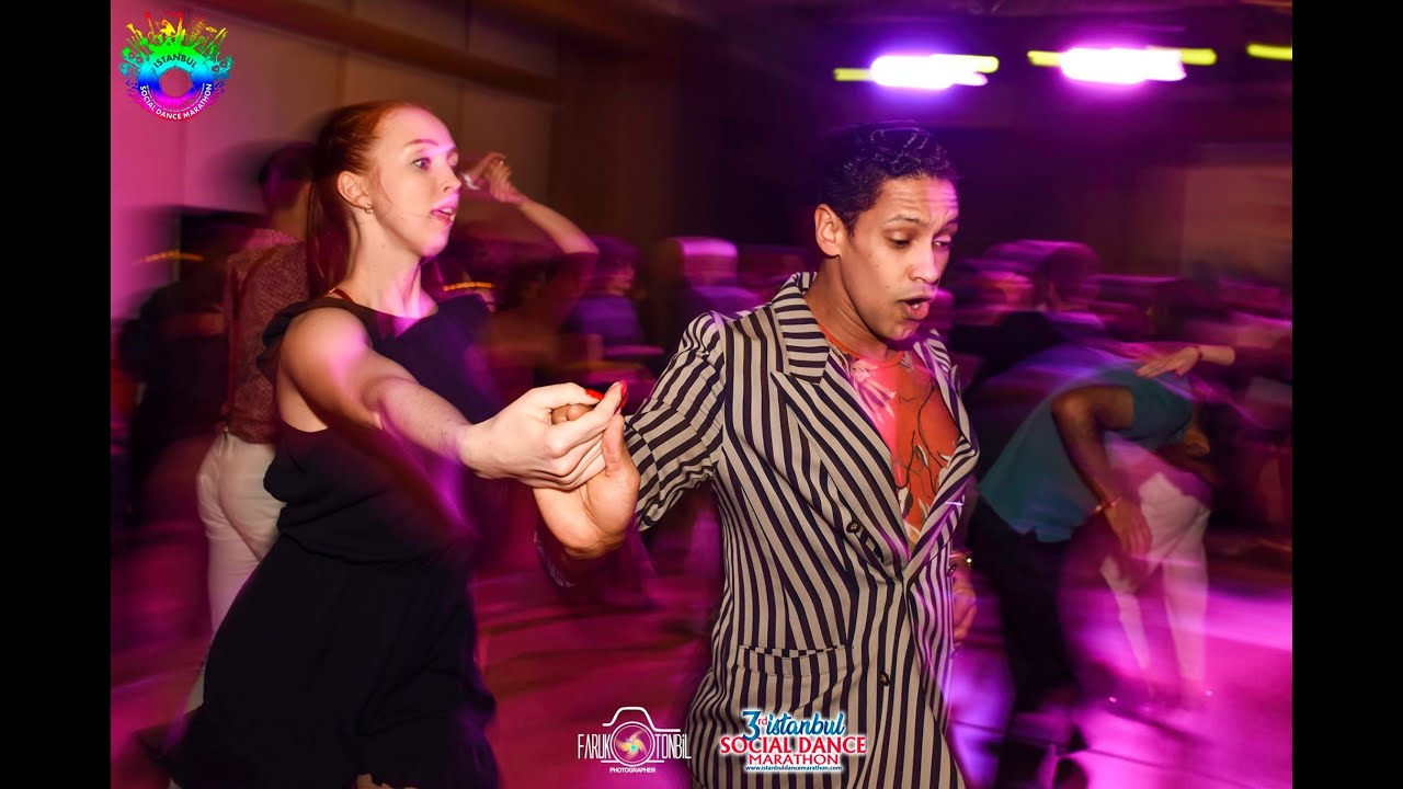 Franklin Diaz - Selena Tarla Social Salsa Dancing at 3rd Istanbul Social Dance Marathon 2020