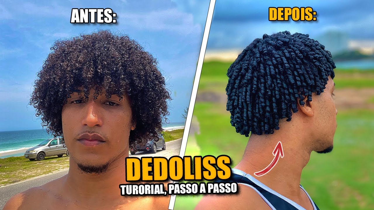 COMO ENROLAR O CABELO (DEDOLISS) PASSO A PASSO BEM EXPLICADO!!!