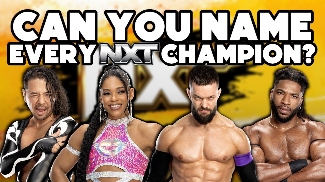Can You Name Every NXT Champion Ever?