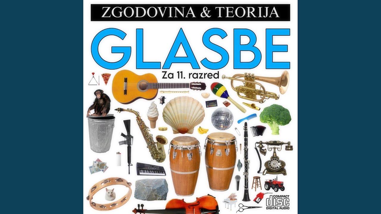 CD priloga za učbenik 'Zgodovina in teorija glasbe za 11. razred'
