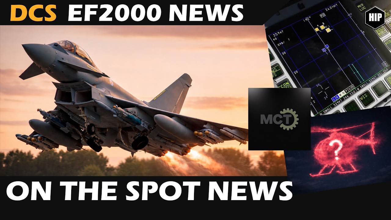 Обновление DCS Eurofighter | Отсутствующие модификации | Голосовой чат и НОВЫЙ ИНСТРУМЕНТ под наз...