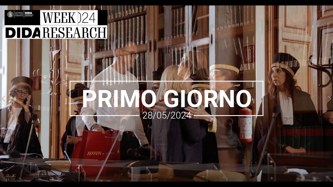 RESEARCH WEEK DAY 1 progetto video a cura del Laboratorio Foto Video per il Design e l’Architettura