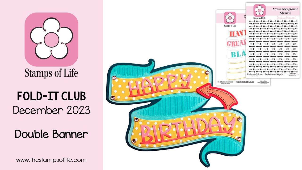 The Stamps of Life December 2023 Fold-it Club