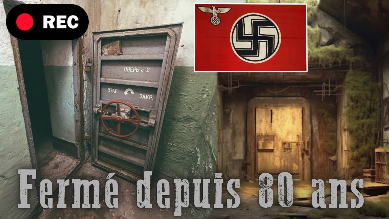 ON DÉCOUVRE UN BUNKER NAZI FERMÉ DEPUIS 80ANS...! (urbex)