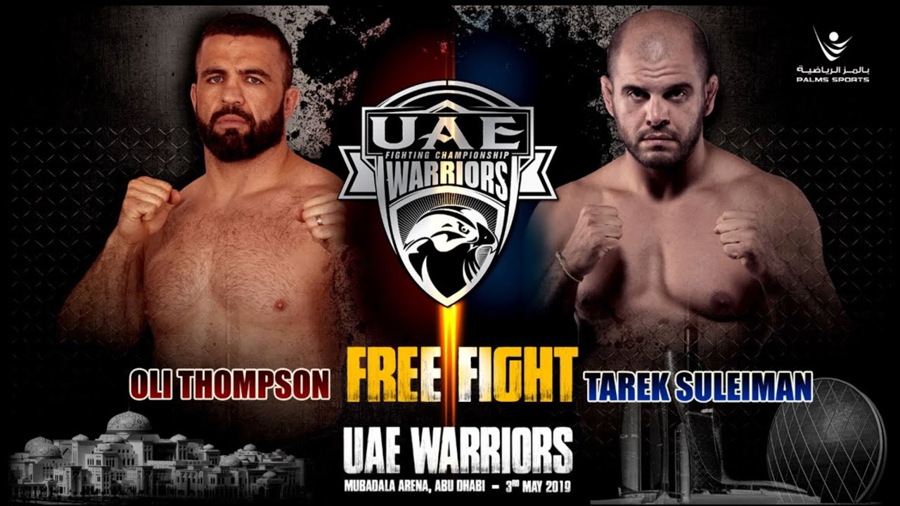 FREE FIGHT UAEW 6 | Light Heavy | Tarek Suleiman vs Oli Thompson