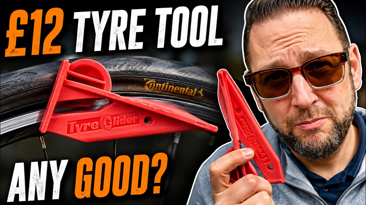 Tyre Glider Review – The £11.99 Tool That Makes Bike Tyre Changes EASY! #TyreGlider #CyclingTools