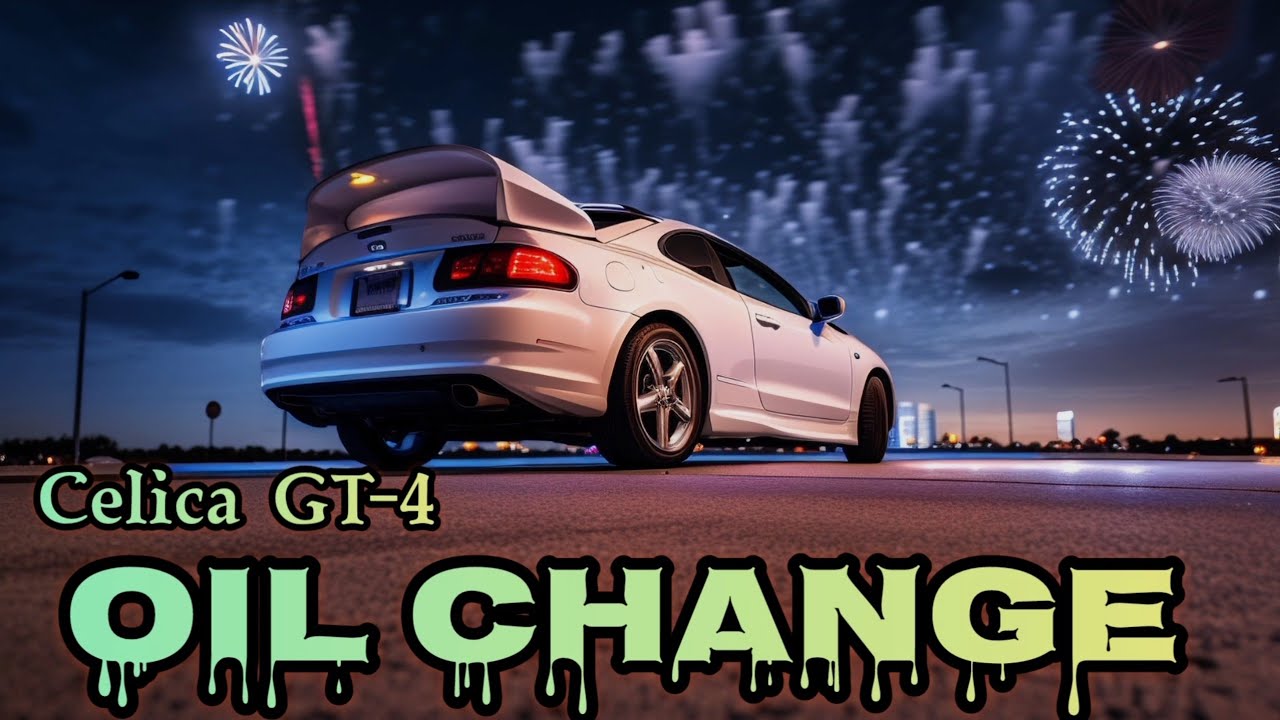 CELICA GT-4 OIL FILTER LOCATION OIL CHANGE