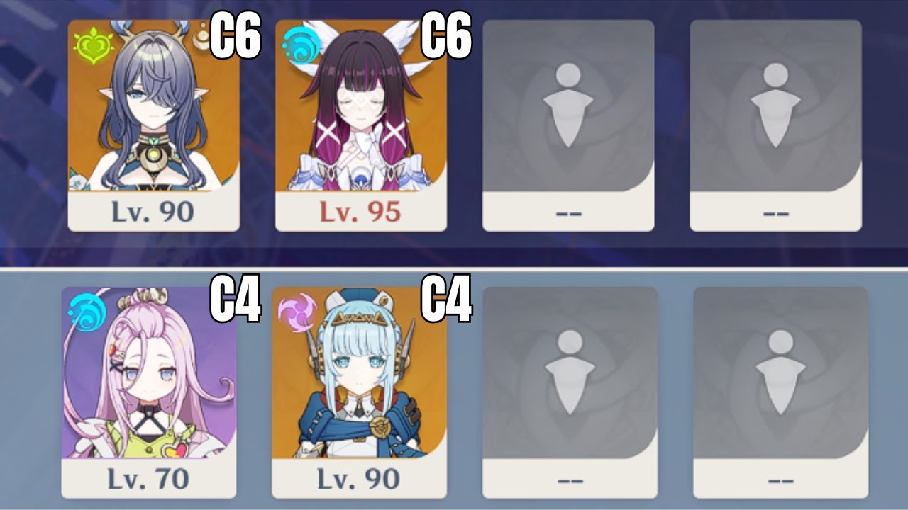 Columbina & Ineffa Duo Spiral Abyss Luna IV/6.3