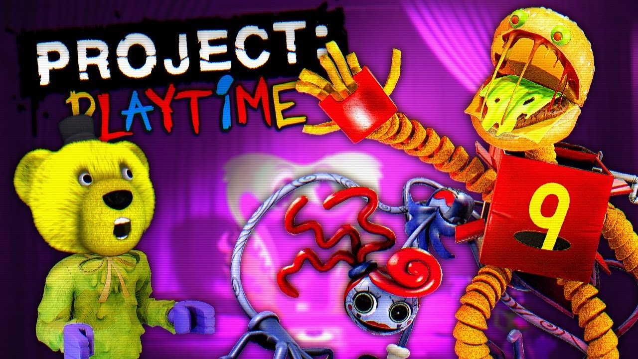 БОКСИ БУ КОШМАРИТ ФНАФ ПЛЕЯ 😱 PROJECT PLAYTIME с ПОДПИСЧИКАМИ !!!