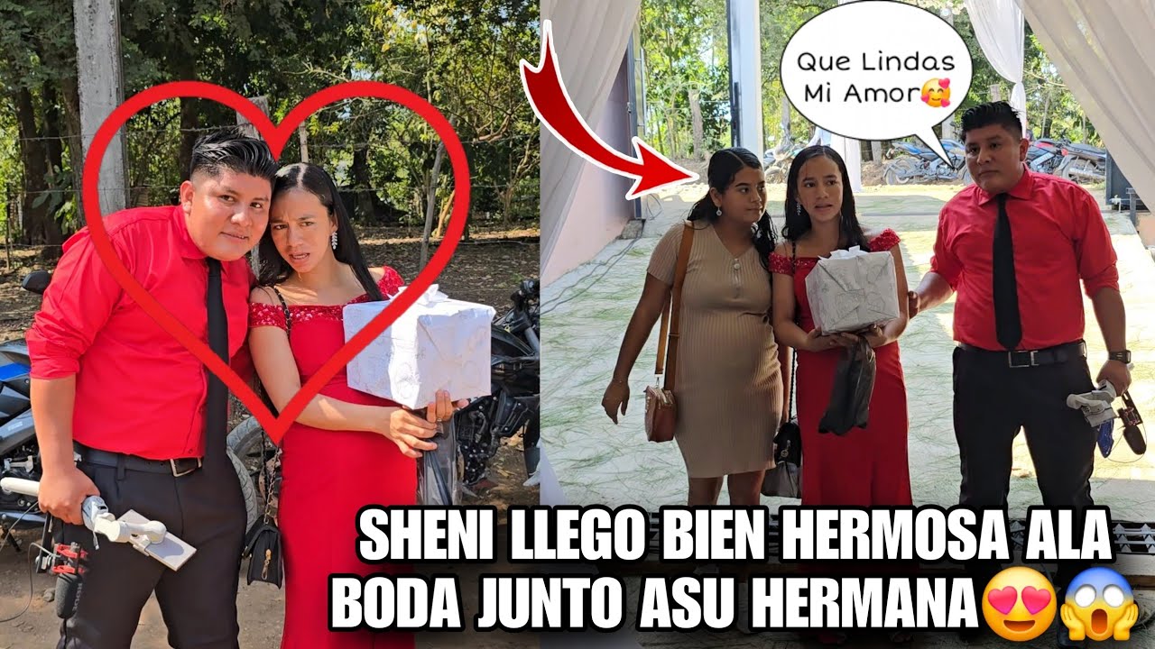 SHENI y Su Hermana ROXANA Llegaron Ala Grab Boda De EDY👰🤵‍♂️y DAYSI Pero Algo No Le Gusto Veanlo😡