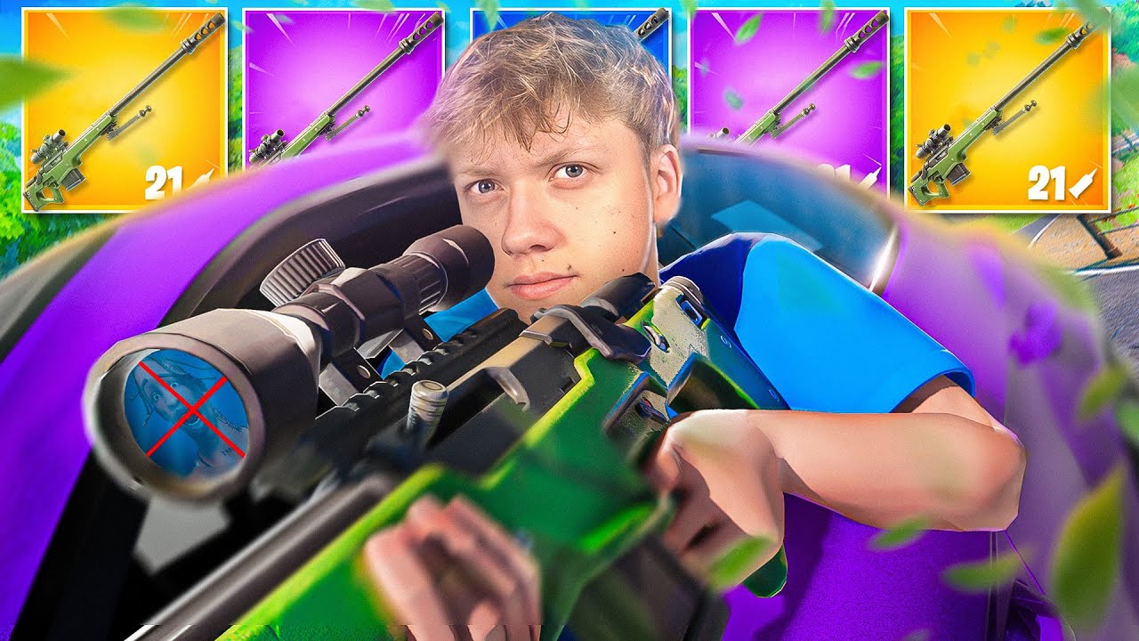 DIE SCHWERSTE ONLY SNIPER CHALLENGE! 🎯 (IN CHAPTER 6)