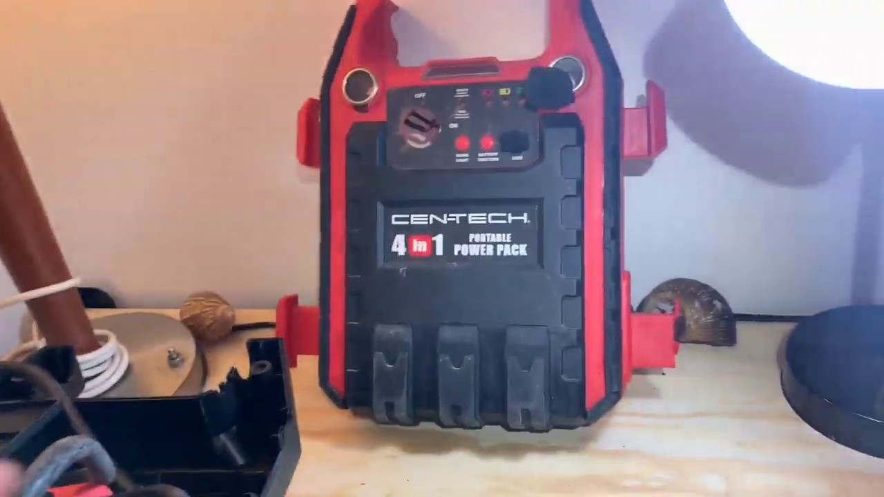 Whats Inside Portable Battery Jump Starter Compressor (4 in 1)-CENTECH BRAND