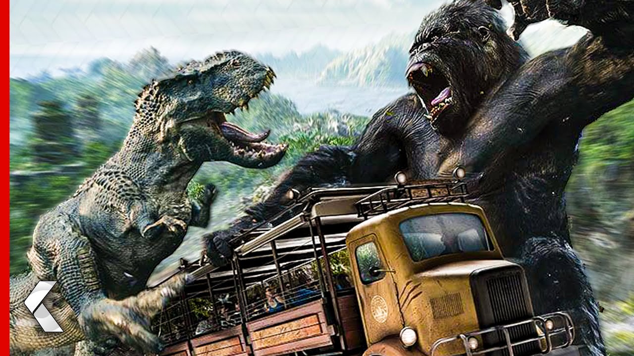T-Rex vs King Kong! The Best FIGHT SCENES In Movie History... KinoCheck Originals