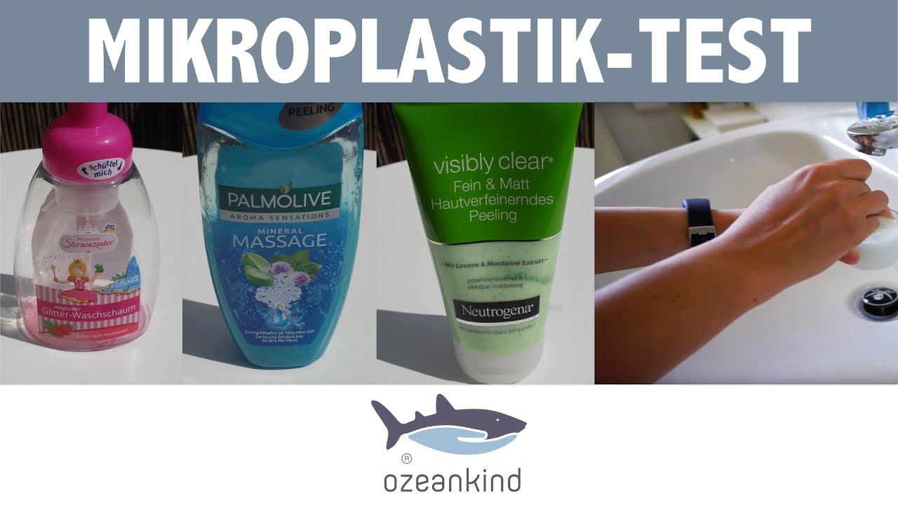 Mikroplastik Test in Kosmetik - Ozeankind auf der Suche nach Mikroplastik