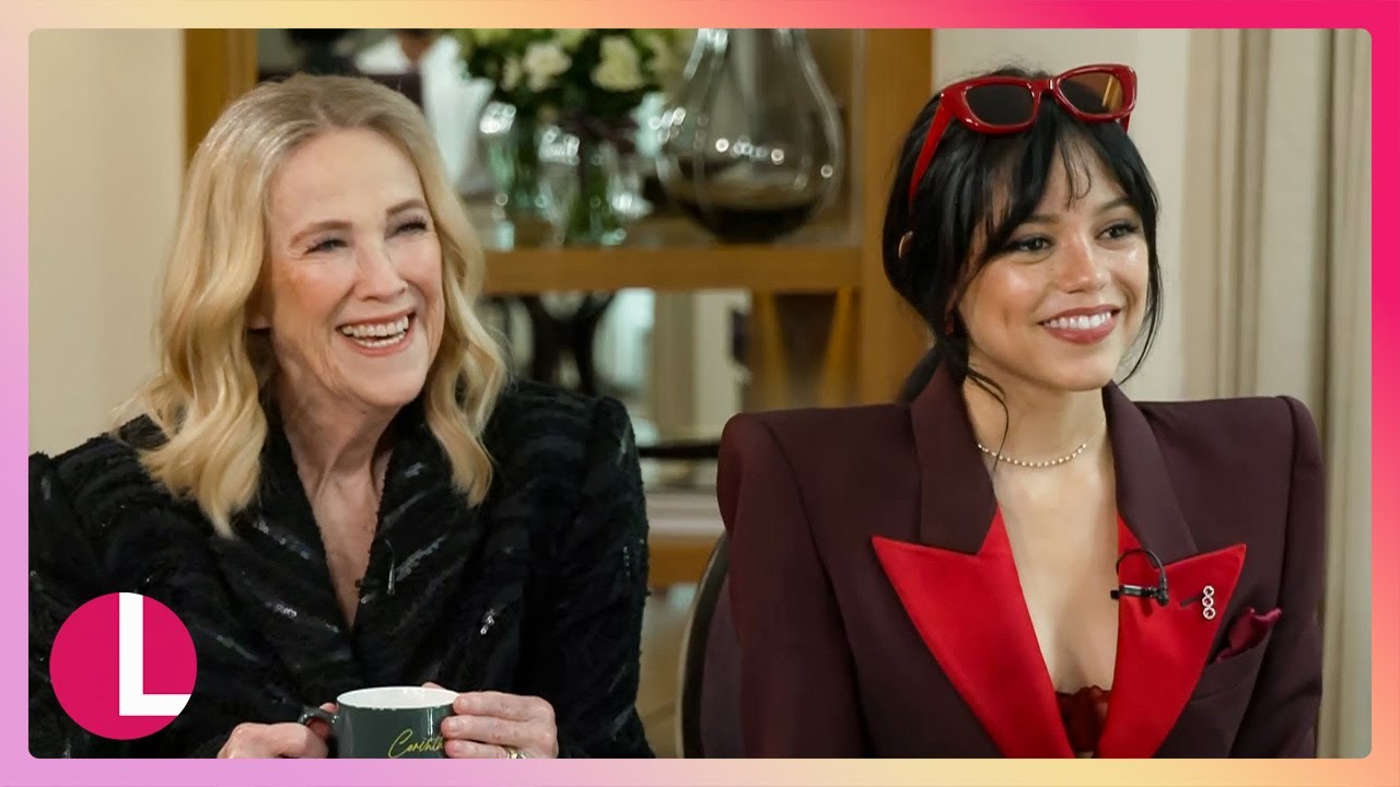 Jenna Ortega Reveals Why Michael Keaton Gave Her Nightmares! | Lorraine