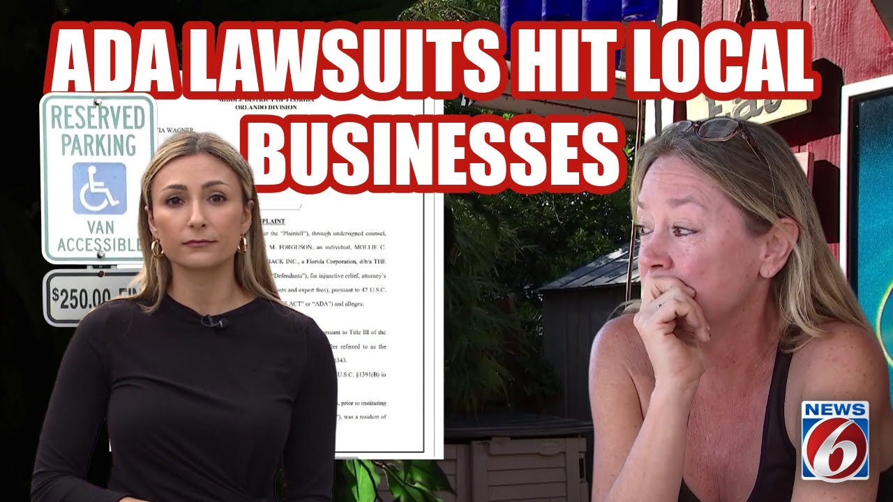 ADA compliance lawsuits hit Florida businesses, raising concerns on accessibility, legal challenges