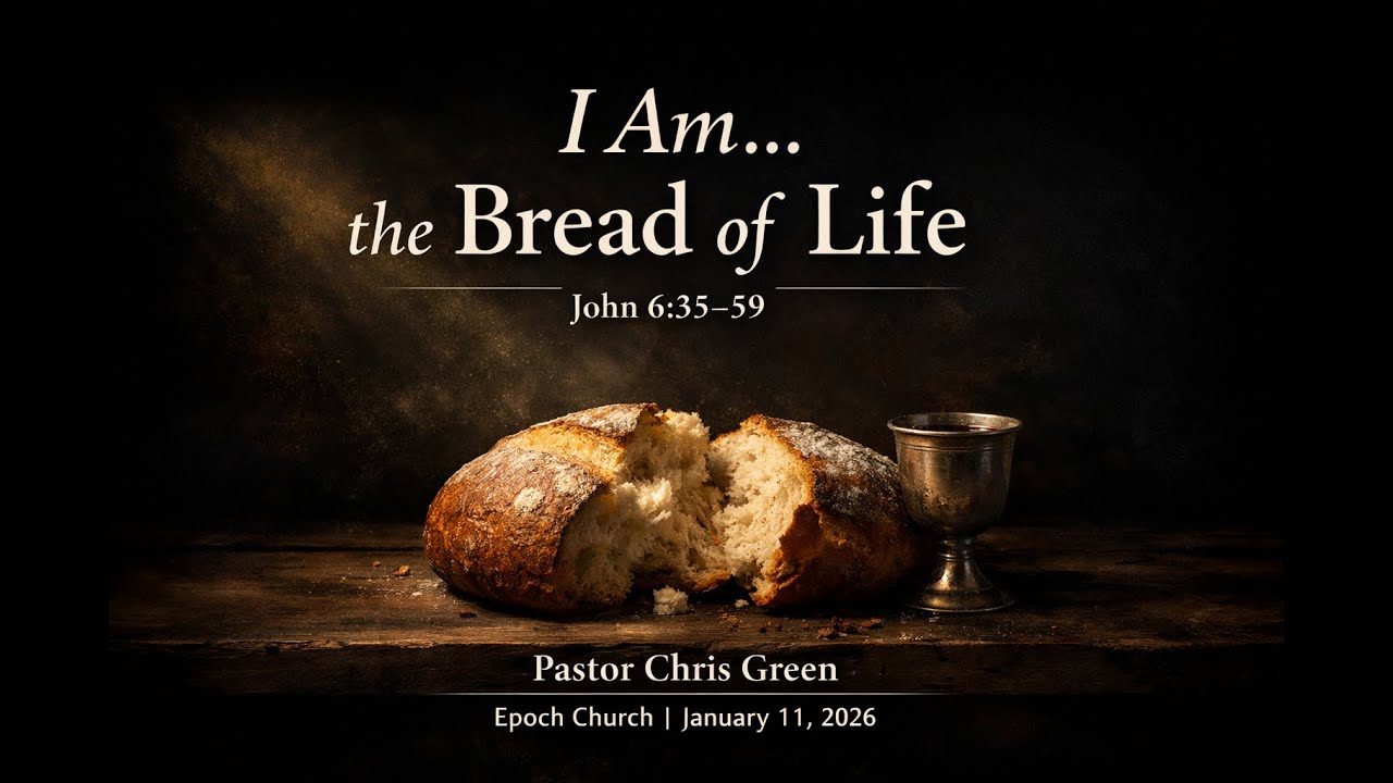 “I AM....The Bread of Life” - John 6:35-59 (Pastor Chris Green)