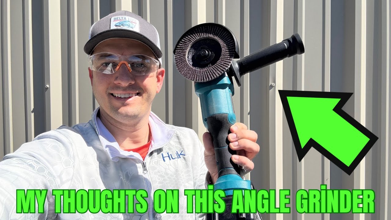 🧰 The BEST Angle Grinder on Amazon? Battery Operated | Brushless | Metal Cutting, Polishing, Rust