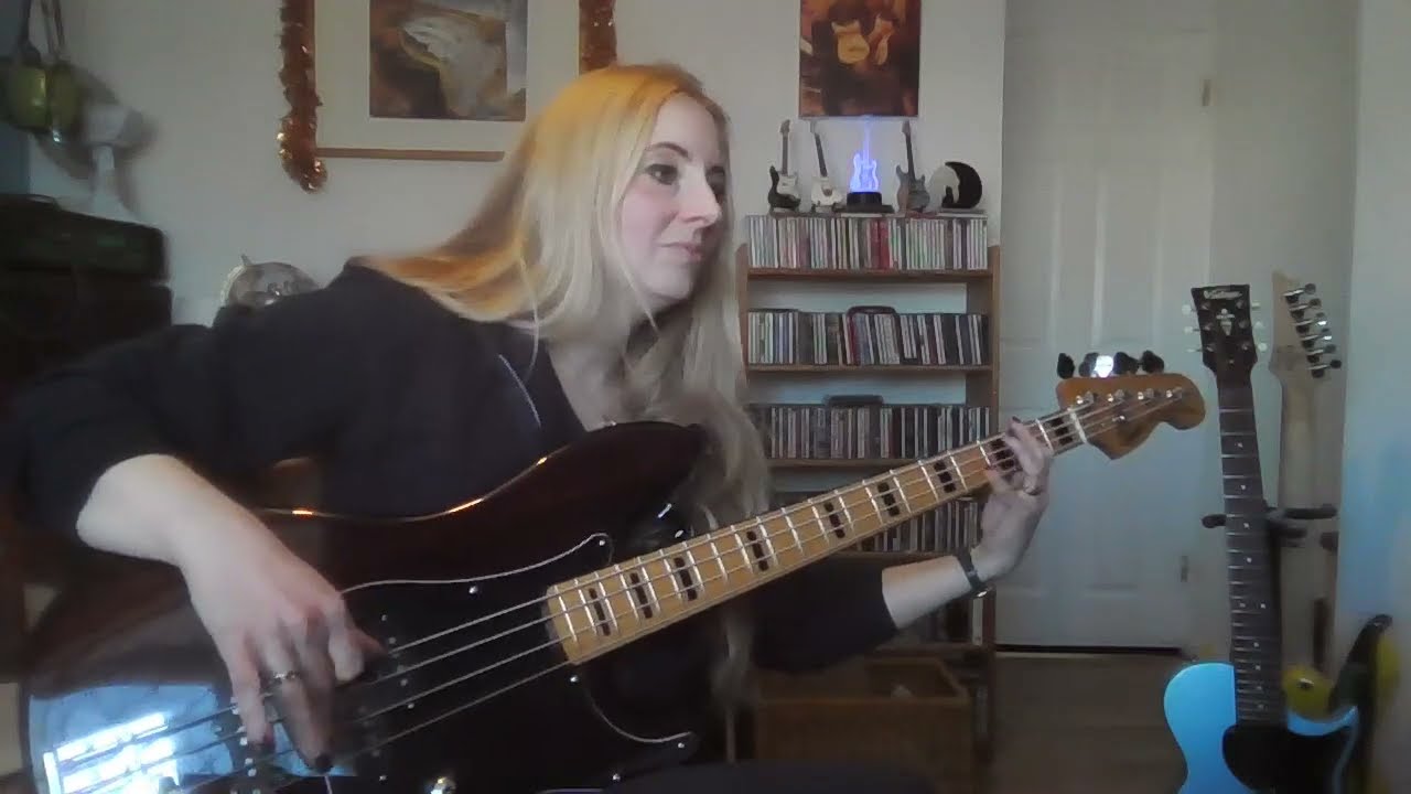 September, Bass Cover...Happy New Year!