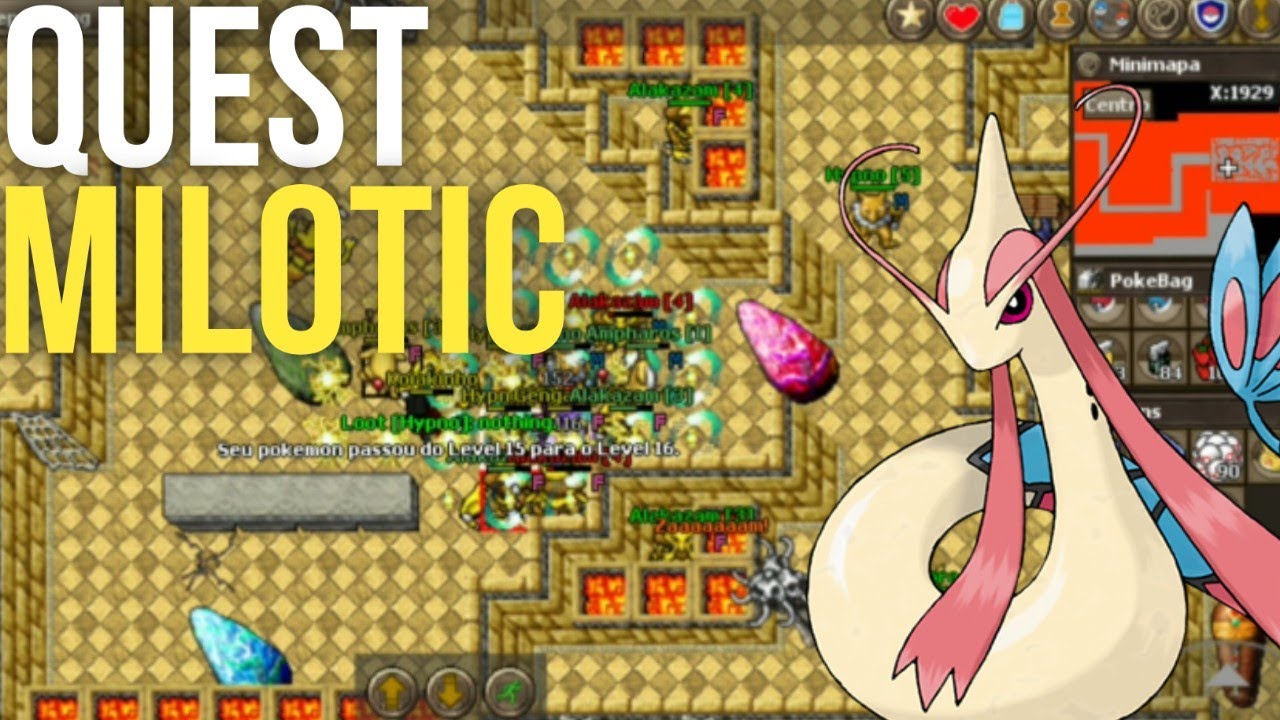 QUEST FEEBAS/MILOTIC- POKEMON BR MOBILE