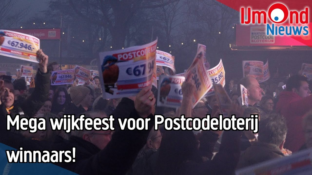 Mega wijkfeest voor Postcodeloterij winnaars!