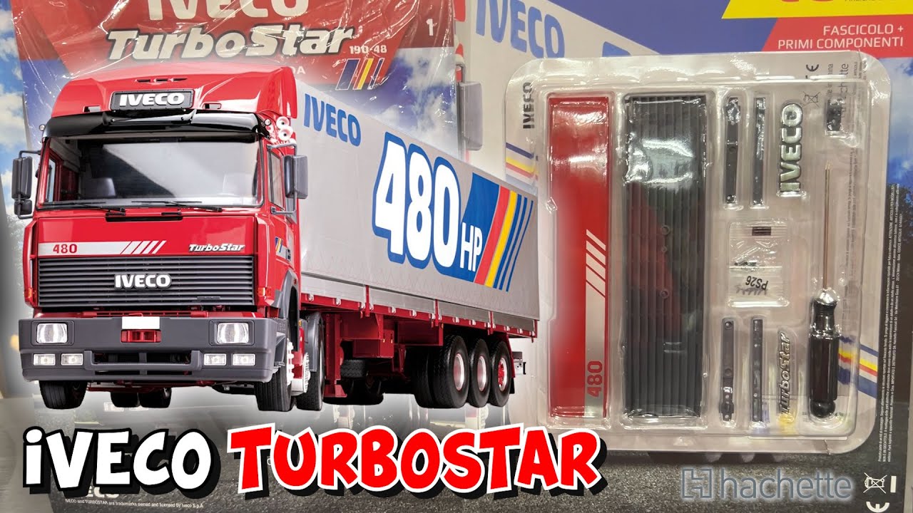 COSTRUISCI l'IVECO TURBOSTAR 2024! 1° NUMERO! Hachette | Edicola