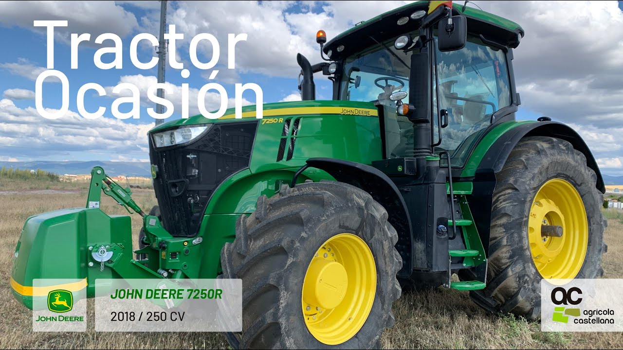 Tractor ocasión John Deere 7250R