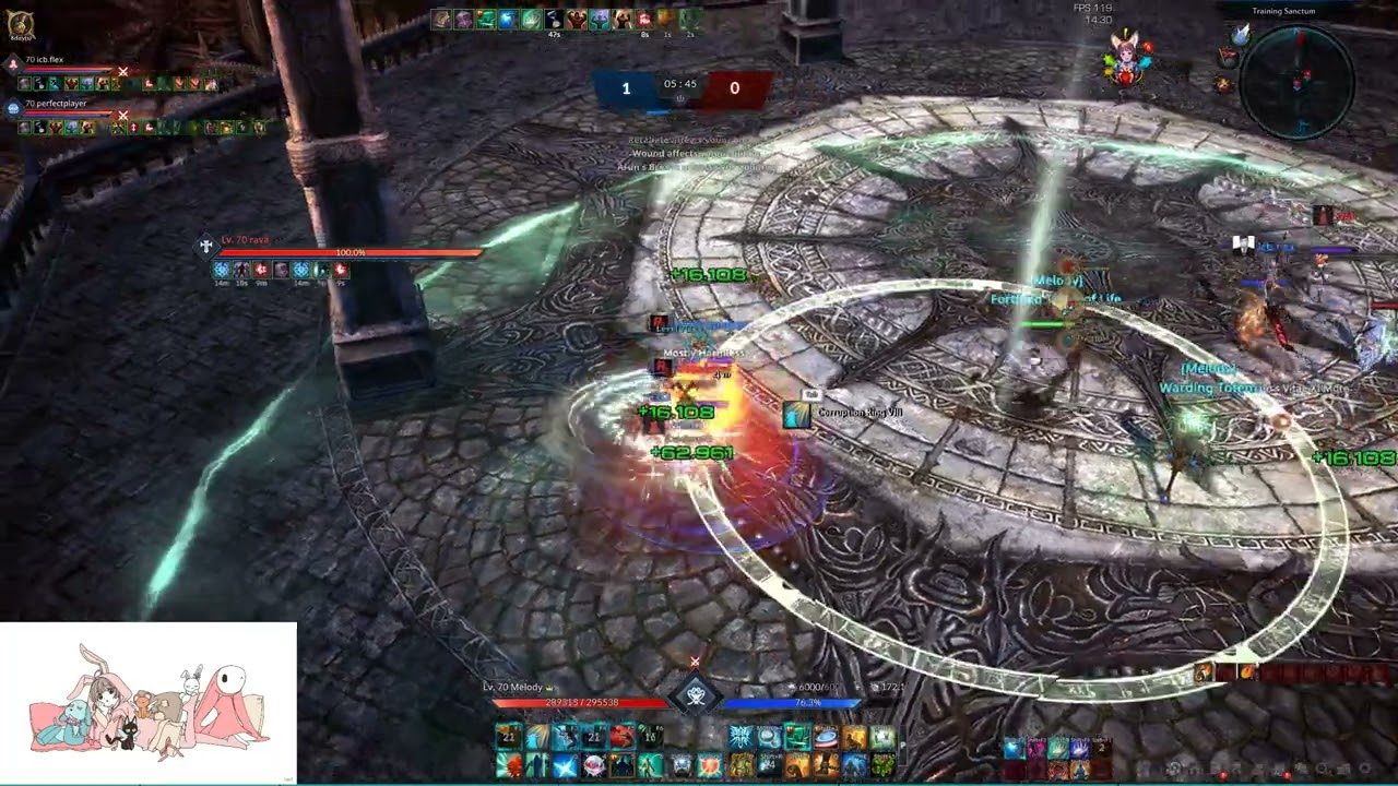 [TERA] Agaia PVP 3v3 Mystic POV