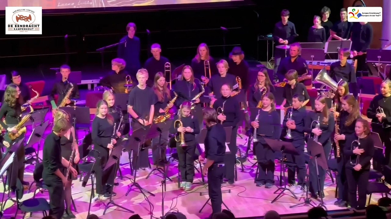 Lady Gaga Bad Romance live 🎺 Youth Orchestra Kampenhout | Europas Künstlerweg®