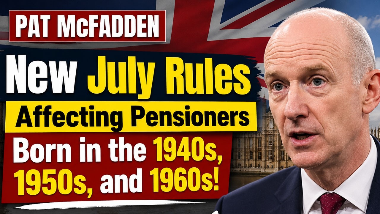 🚨 New DWP July Rules: What Pensioners Born in the 1940s, 1950s & 1960s Need to Know